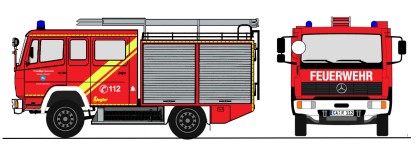 Loewe 4066 - H0 - MB 917 - LF8/6 FW Lübbenau/Spreewald